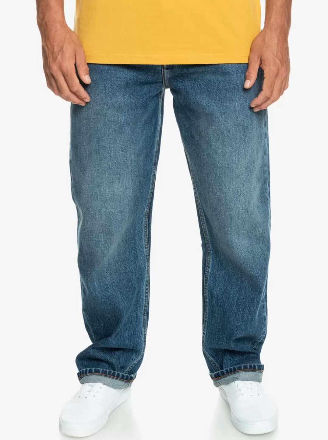 Hot Aqua Cult Calcas De Ganga Para Homem Homem Jeans & Calcas