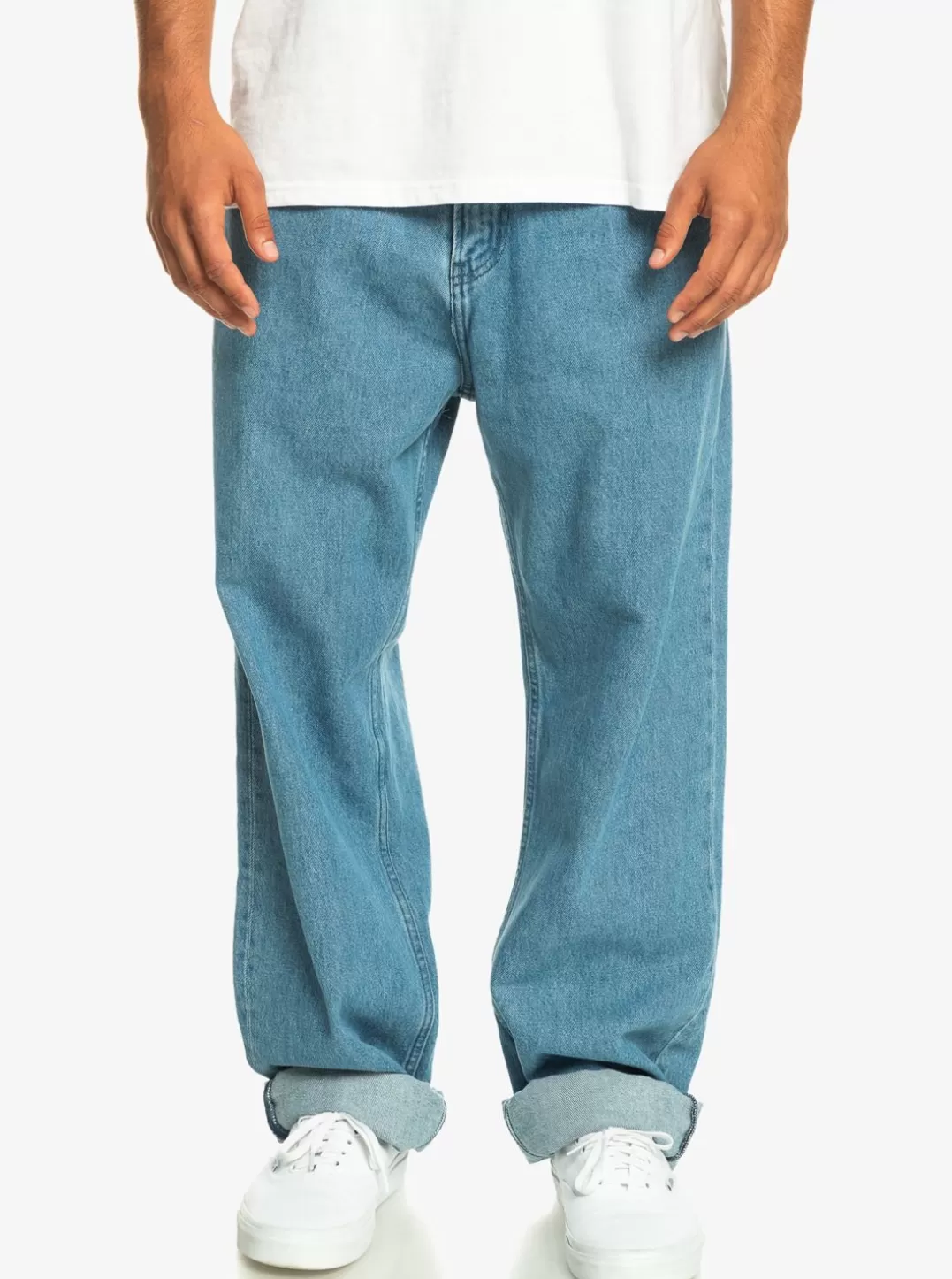 Flash Sale Baggy Nineties Wash - Calcas De Ganga Para Homem Homem Jeans & Calcas