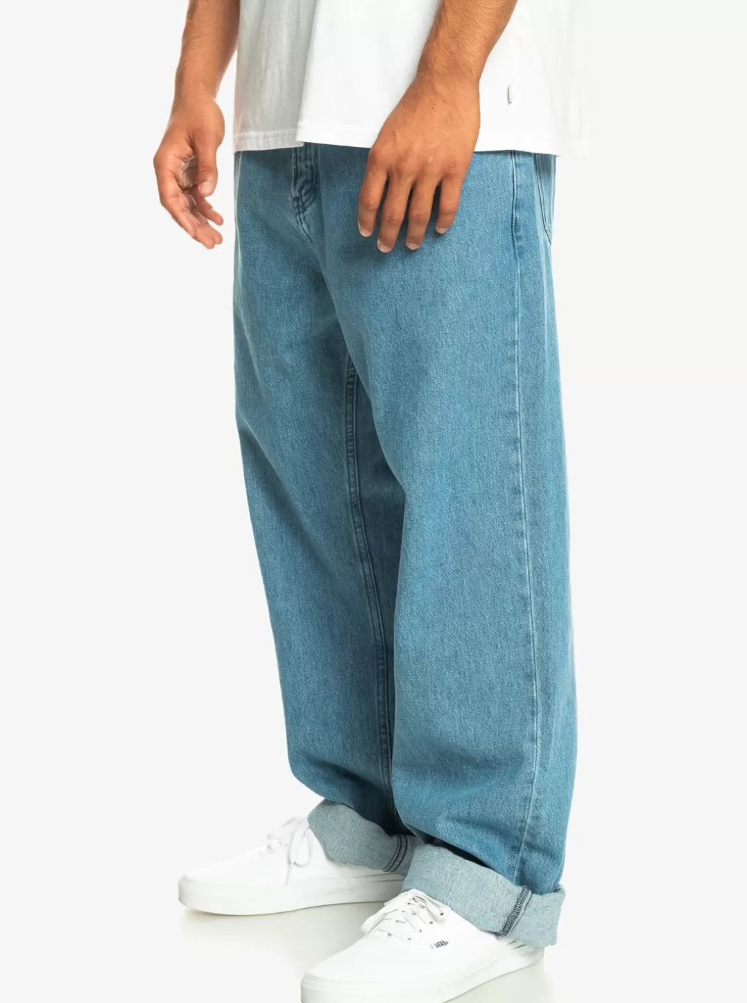 Flash Sale Baggy Nineties Wash - Calcas De Ganga Para Homem Homem Jeans & Calcas