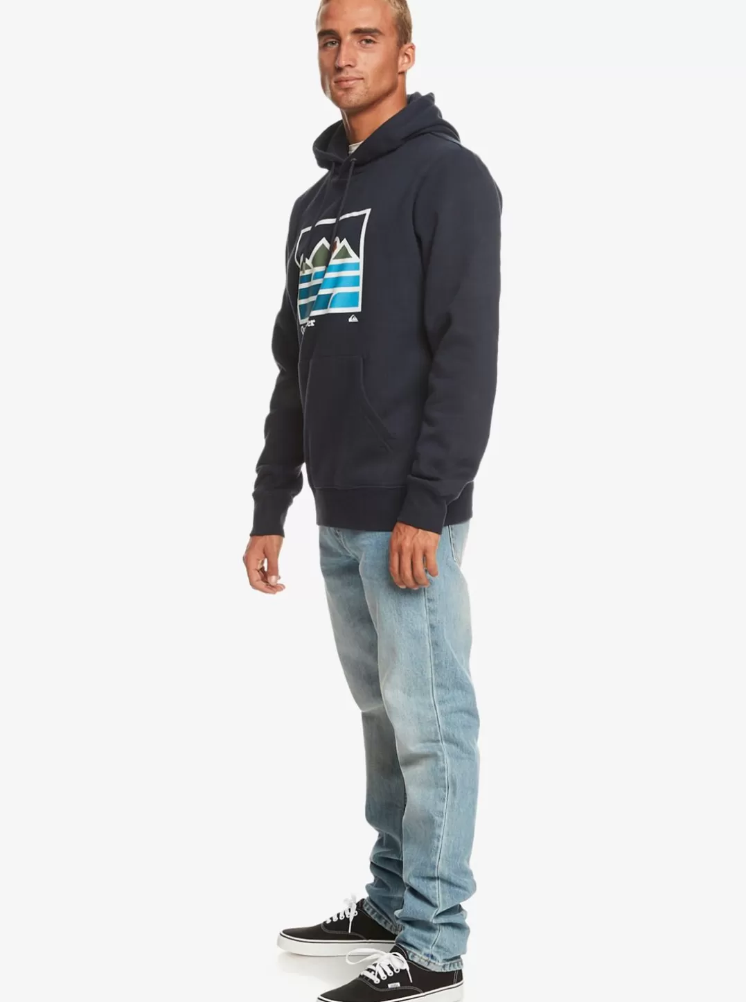 Discount Landscape Lines - Sweatshirt Com Capuz Para Homem Homem Sweats