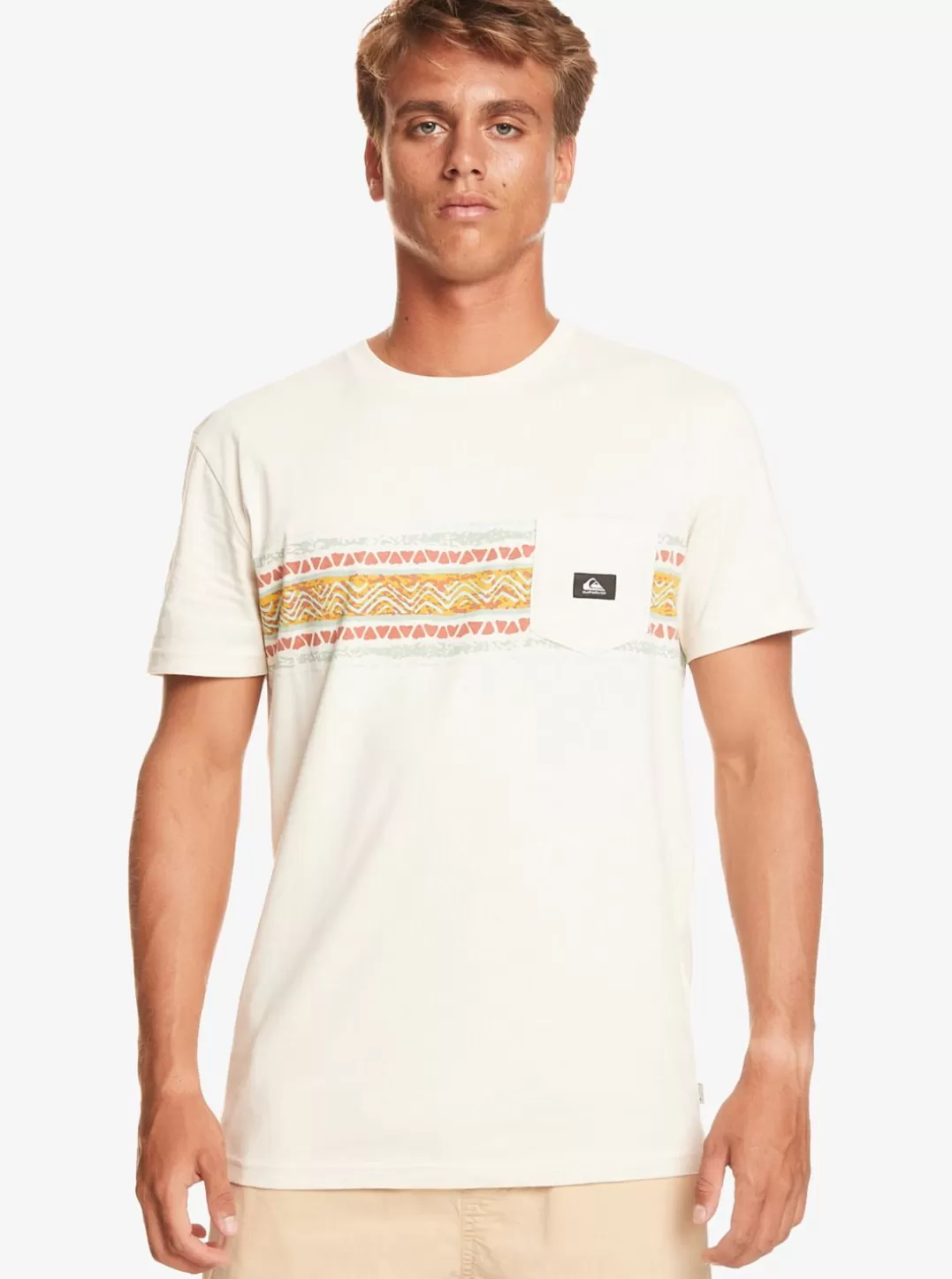 Flash Sale Mesa Stripe - T-Shirt Com Bolso Para Homem Homem T-Shirts