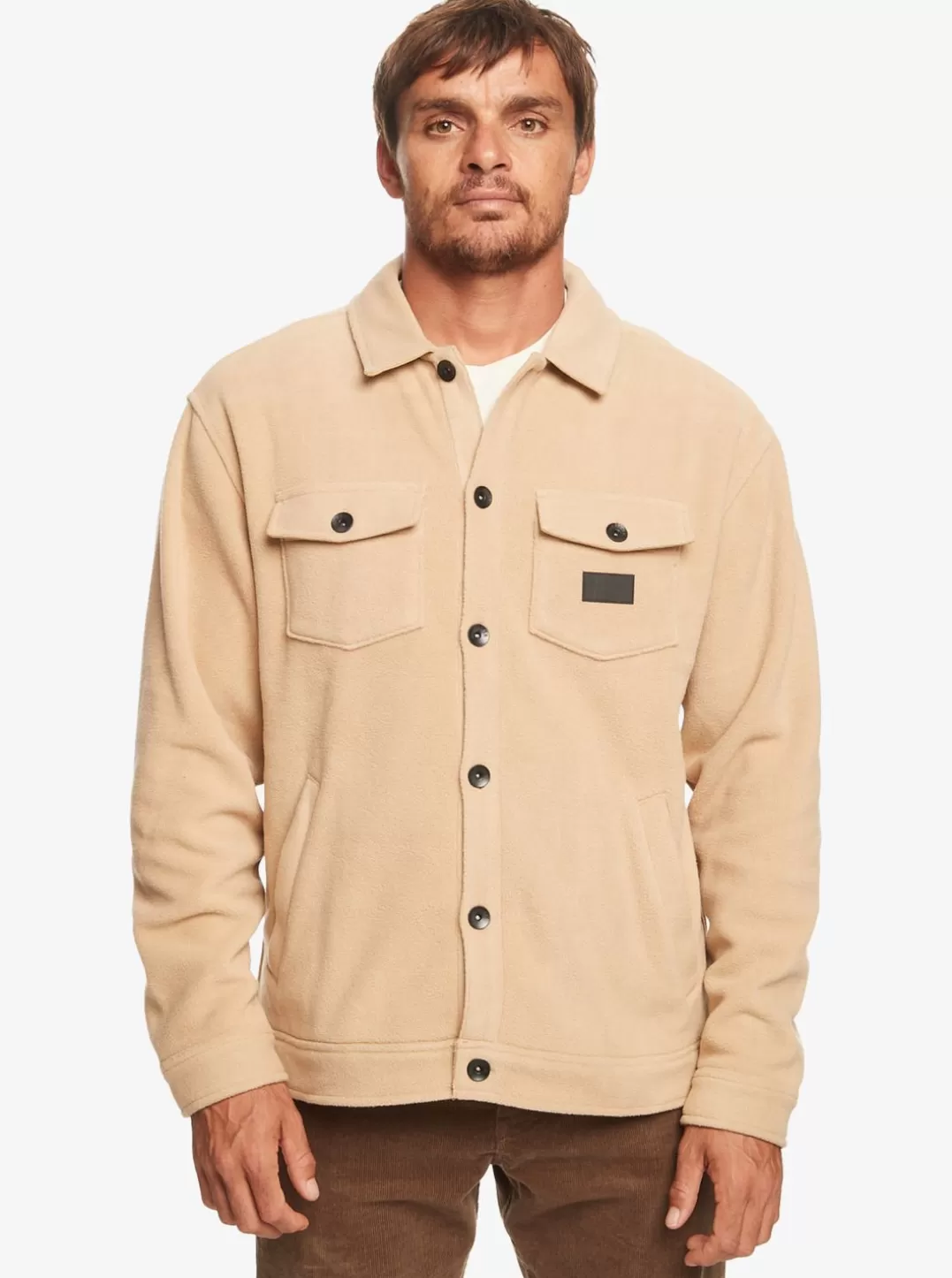 Clearance Sherpa - Sobrecamisa De Velo Para Homem Homem Casacos