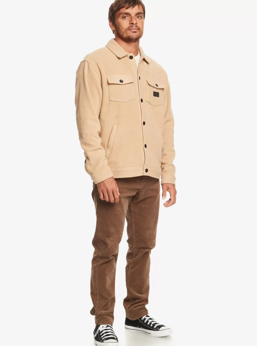 Clearance Sherpa - Sobrecamisa De Velo Para Homem Homem Casacos