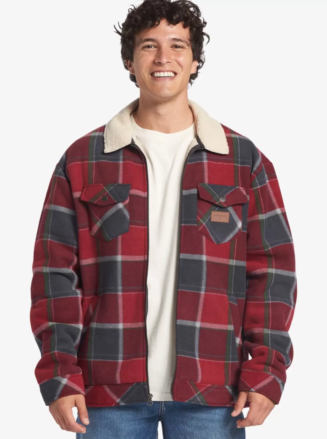 Outlet Tolala - Sobrecamisa De Sherpa Para Homem Homem Casacos