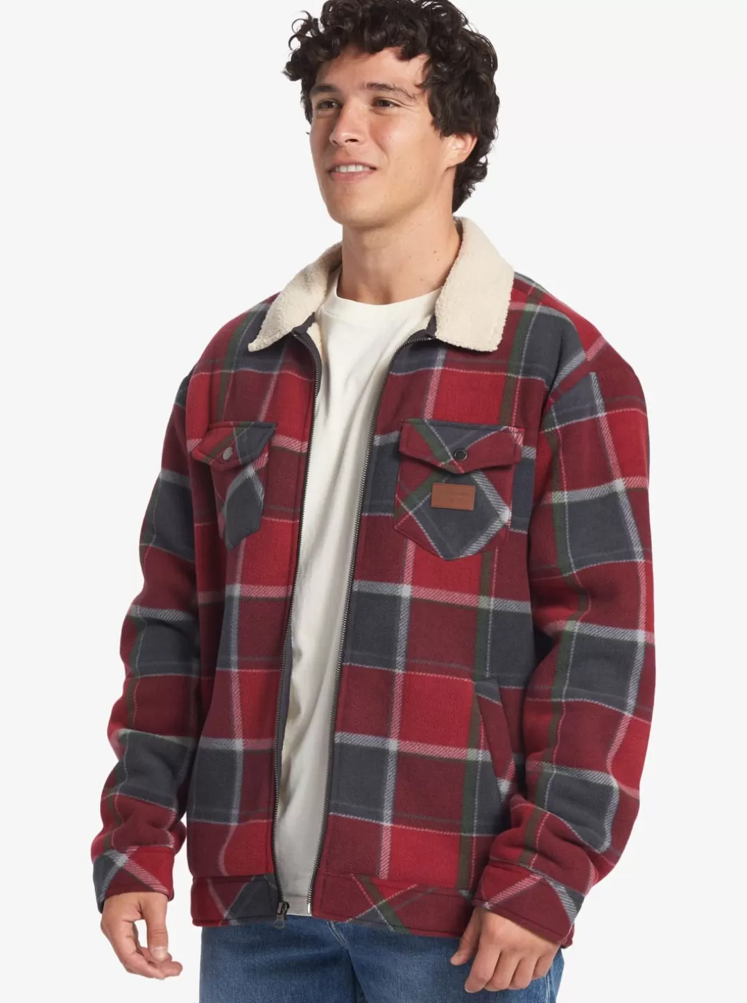 Outlet Tolala - Sobrecamisa De Sherpa Para Homem Homem Casacos